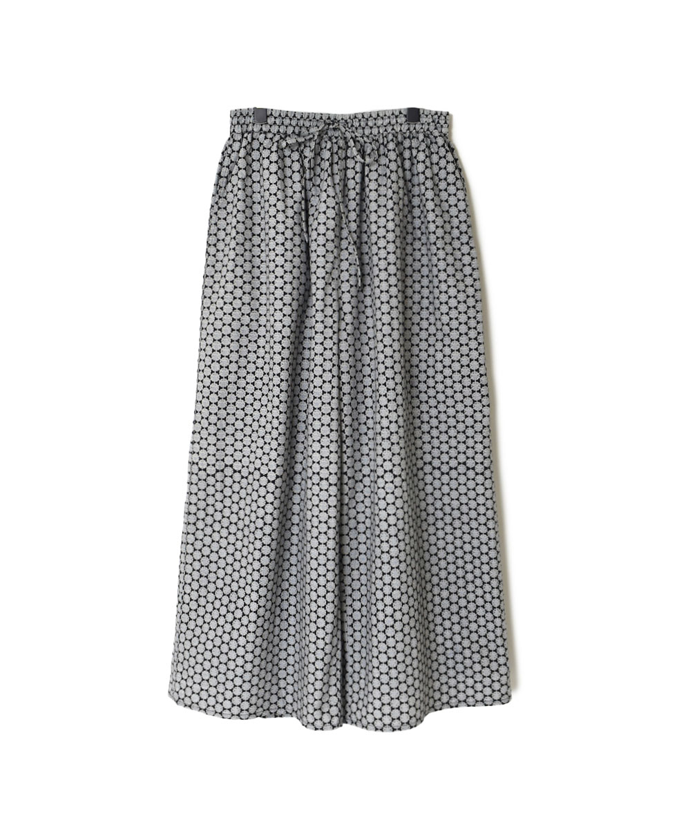 INSL23726 (パンツ) 60’S POPLIN FLOWER PRINT EASY PANTS