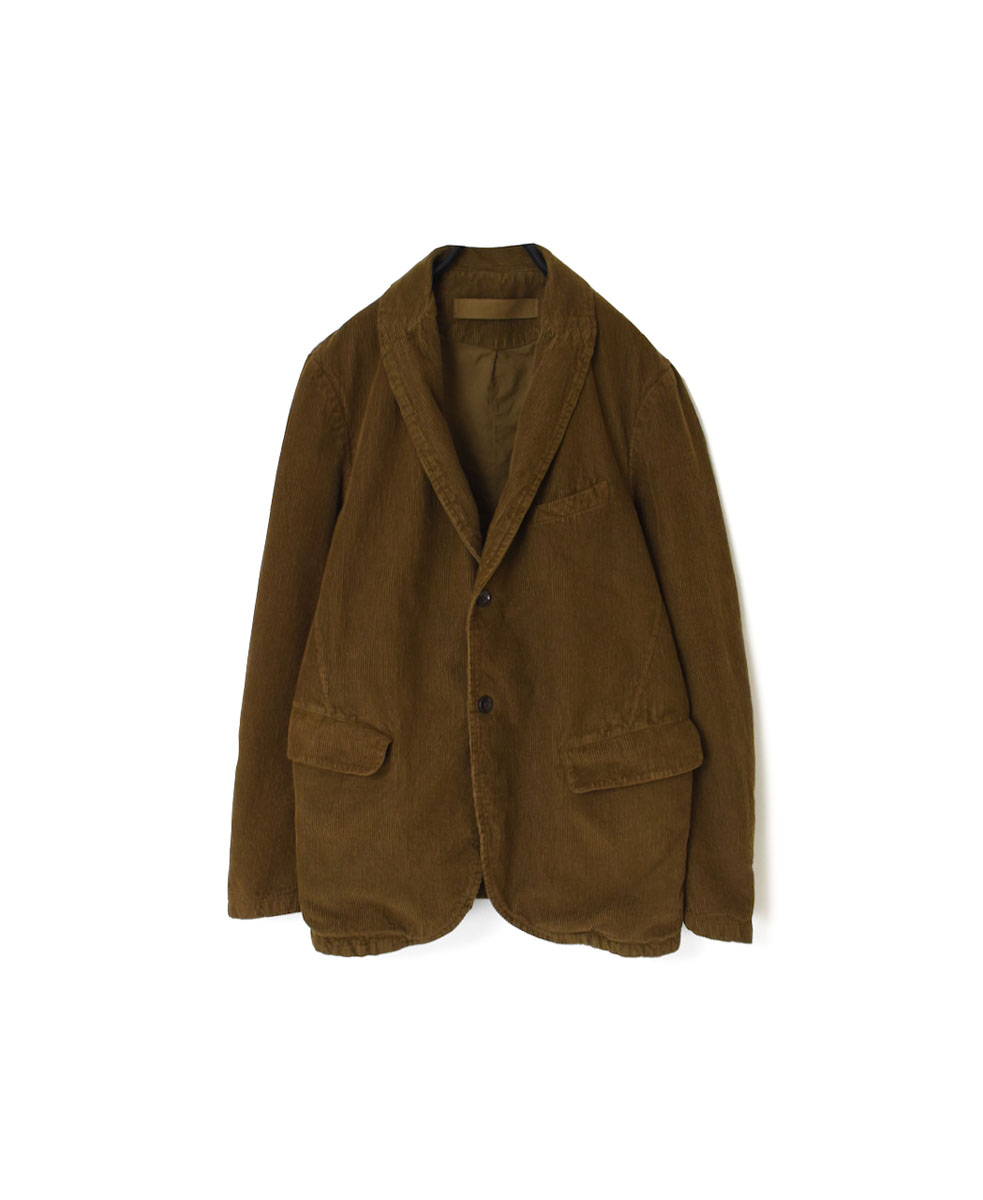 NVL1301C9D (ジャケット)  9WALE CORDUROY/60'S ORGANIC CAMBRIC MEN'S SIDE VENTS TAILORED JACET