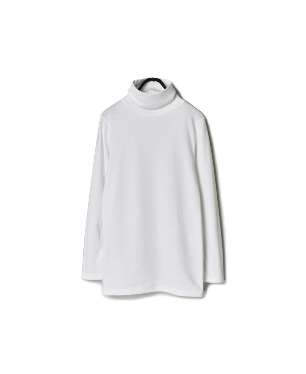 NMF1051 (Tシャツ) 1x1 RIB TURTLE-NECK L/SL T-SHIRT