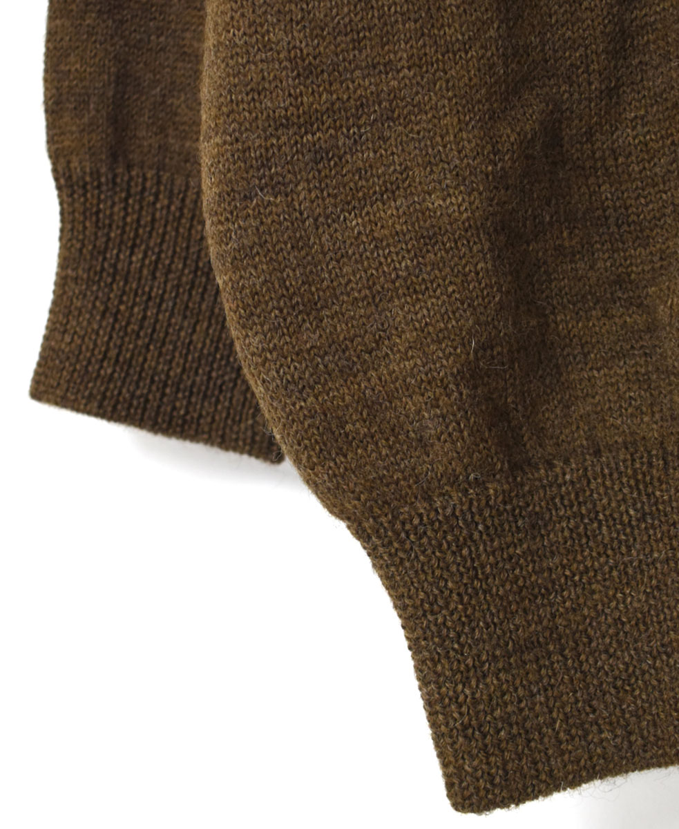 GNSL22701 (ニット) 5GG 2PLY COTOSWOLDS DOLMAN SLEEVE CREW-NECK PULLOVER
