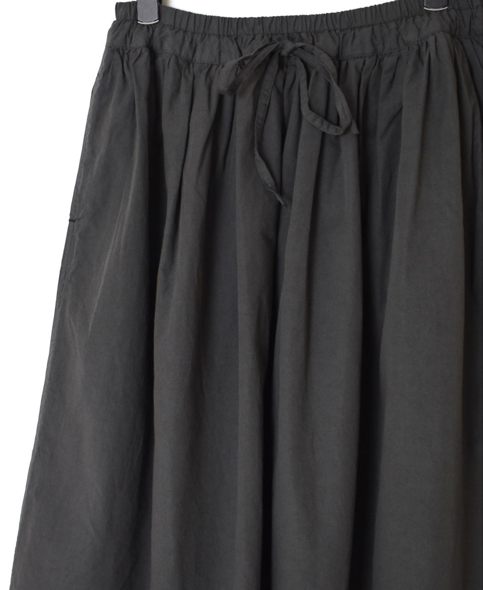 INAM1952PD (スカート) 40'S POPLIN OVER DYED EASY GATHERED SKIRT