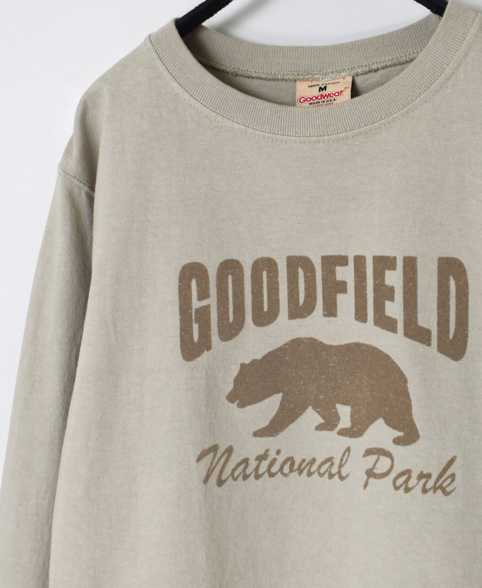 NGW9951 2734 (Tシャツ) "NATIONAL PARK" CREW NECK L/SL WITH CUFF&HEM RIB