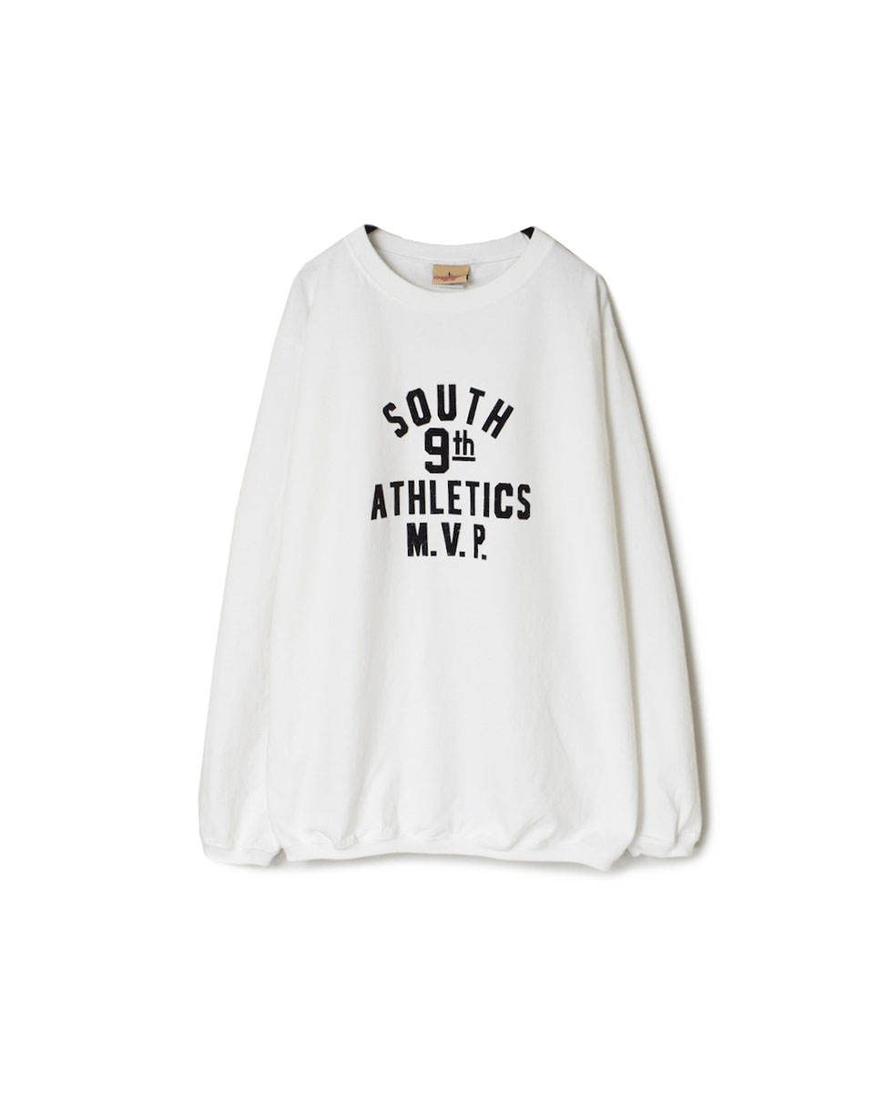 NGW9951 2724 (Tシャツ) "SOUTH 9TH" CREW NECK L/SL WITH CUFF&HEM RIB