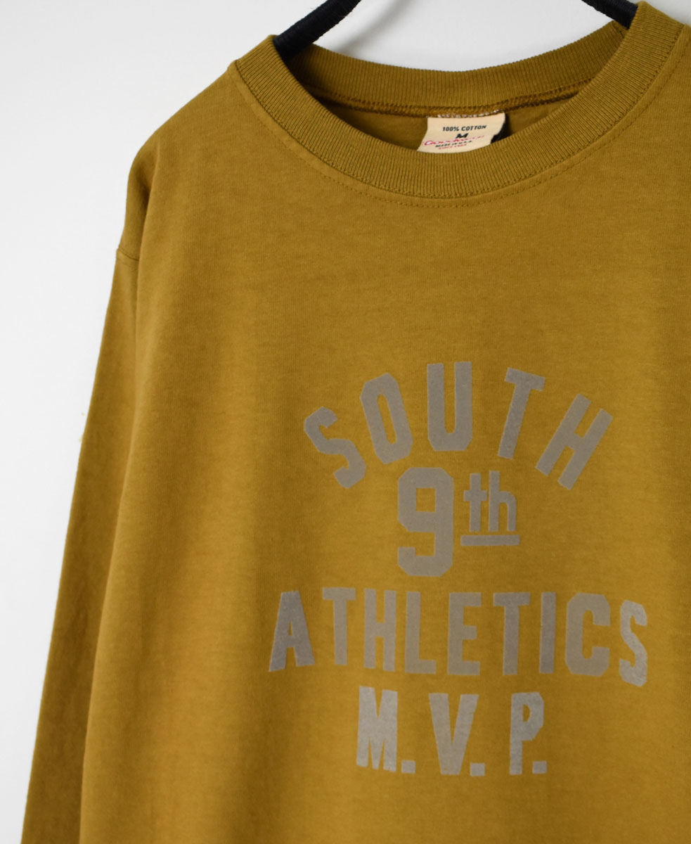 NGW9951 2724 (Tシャツ) "SOUTH 9TH" CREW NECK L/SL WITH CUFF&HEM RIB