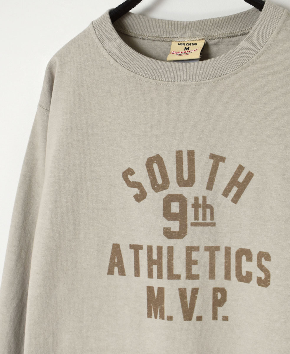 NGW9951 2724 (Tシャツ) "SOUTH 9TH" CREW NECK L/SL WITH CUFF&HEM RIB