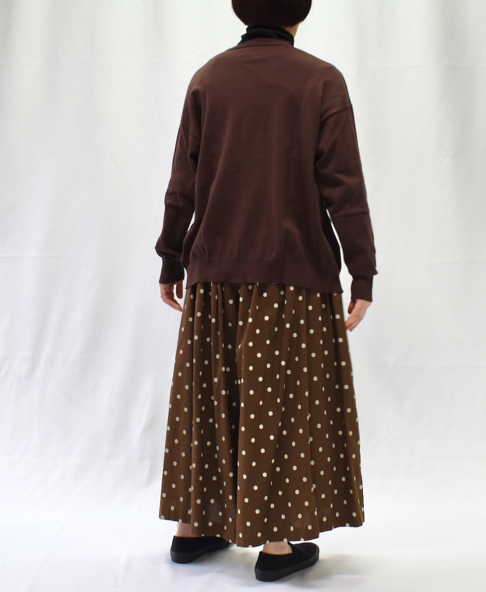 GNSL23832 (ニット) 14GG 1PLY COTTON WOOL CASHMERE CARDIGAN