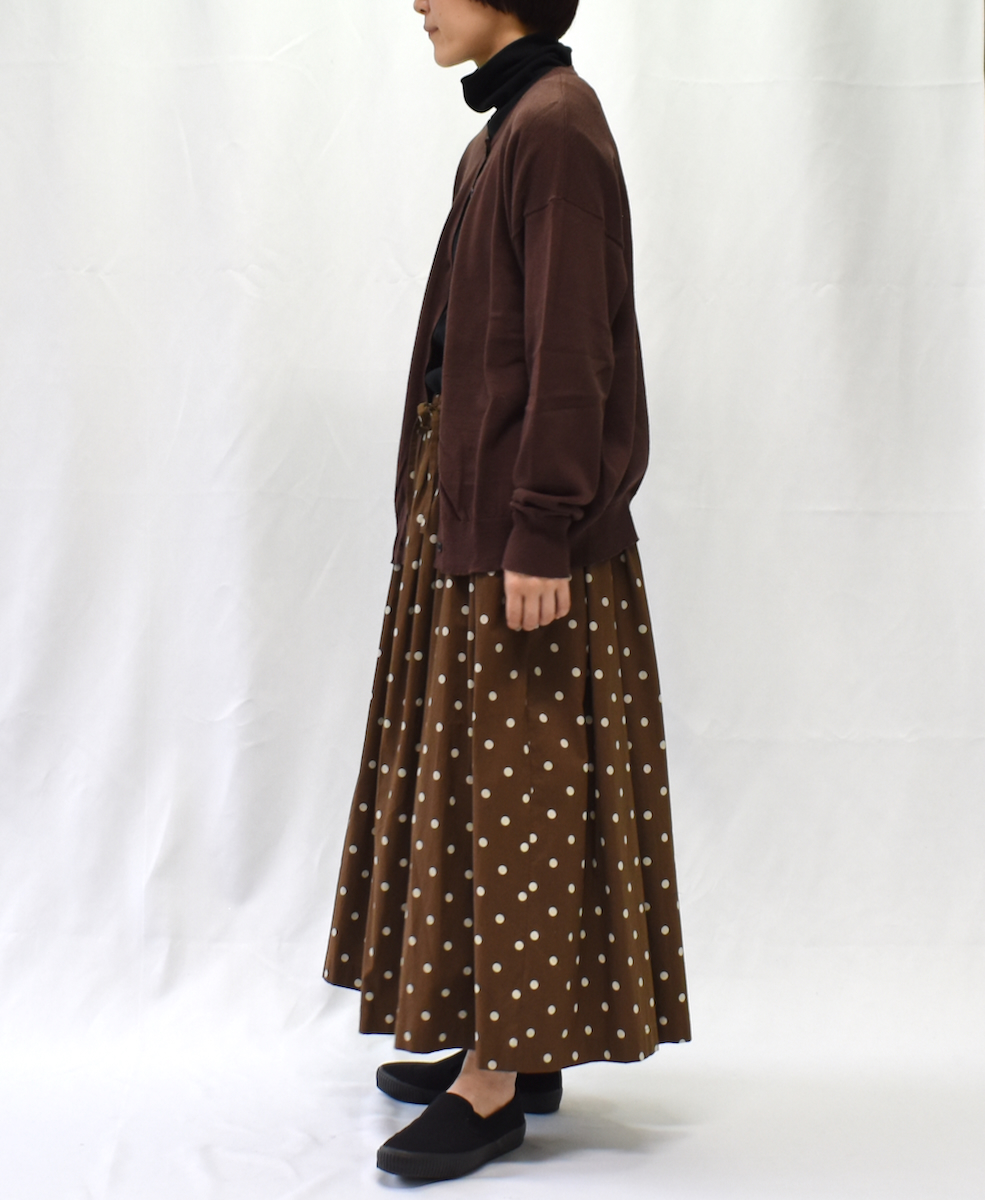 GNSL23832 (ニット) 14GG 1PLY COTTON WOOL CASHMERE CARDIGAN
