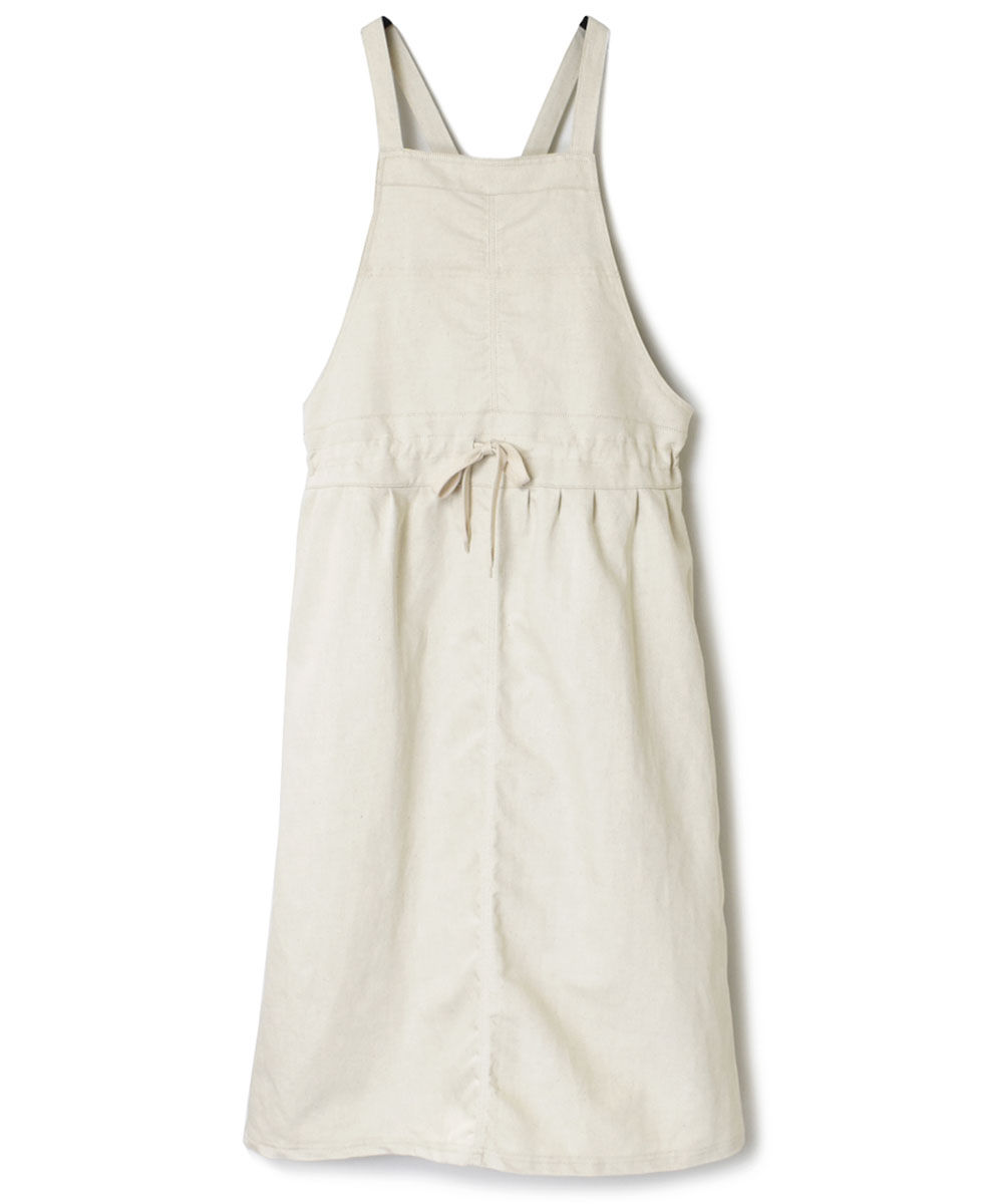 GNAM2362 (ワンピース) 9.5oz COTTON / LINEN DENIM APRON ONE-PIECE