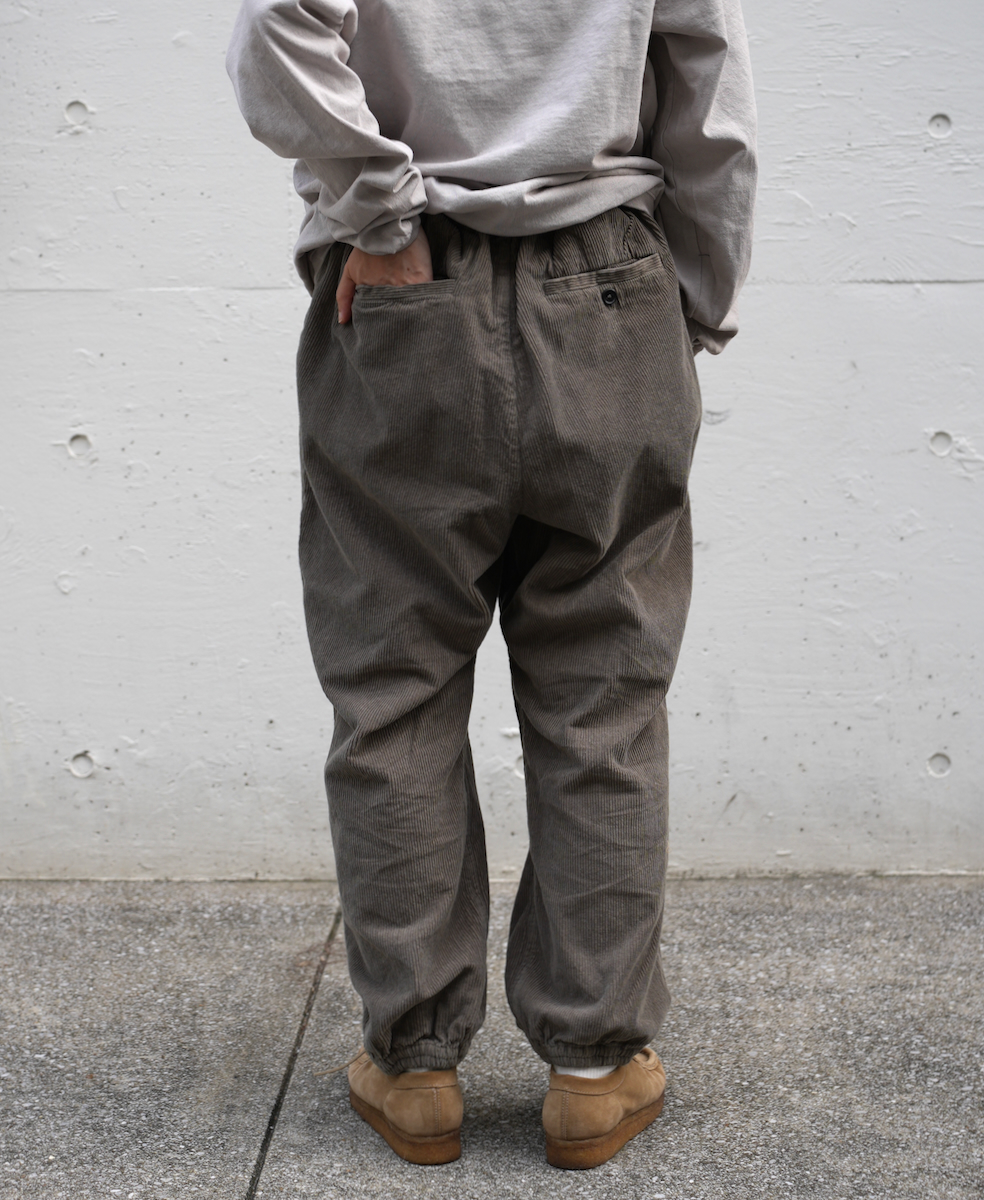 NVL2011C9D (パンツ) 9WALE CORDUROY/60'S ORGANIC CAMBRIC EASY PANTS