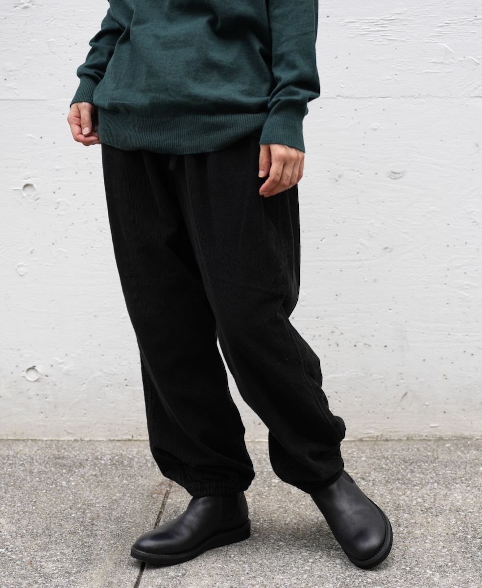 NVL2011C9D (パンツ) 9WALE CORDUROY/60'S ORGANIC CAMBRIC EASY PANTS