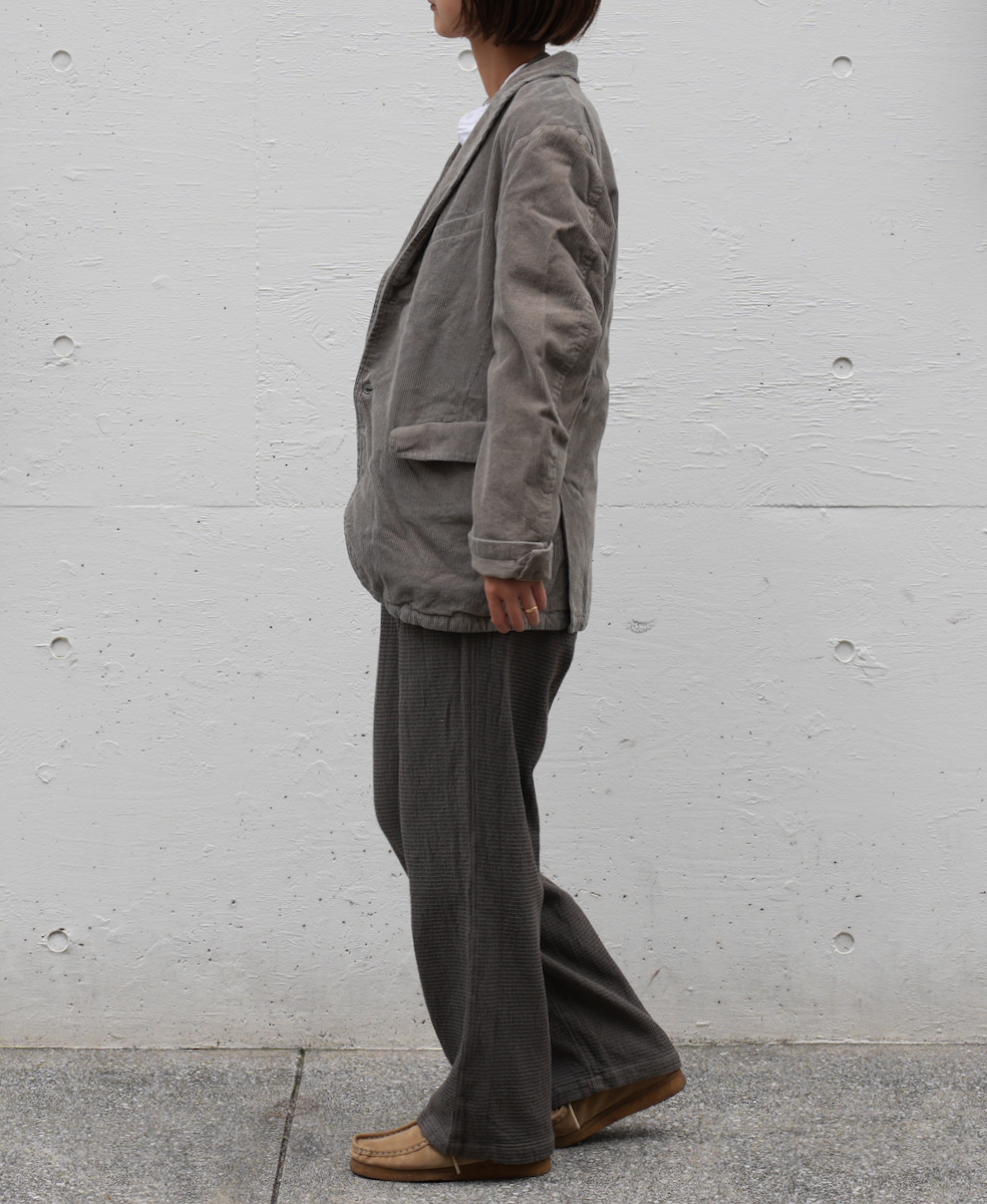 NVL1301C9D (ジャケット)  9WALE CORDUROY/60'S ORGANIC CAMBRIC MEN'S SIDE VENTS TAILORED JACET