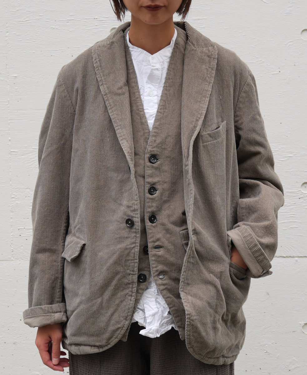 NVL1301C9D (ジャケット)  9WALE CORDUROY/60'S ORGANIC CAMBRIC MEN'S SIDE VENTS TAILORED JACET