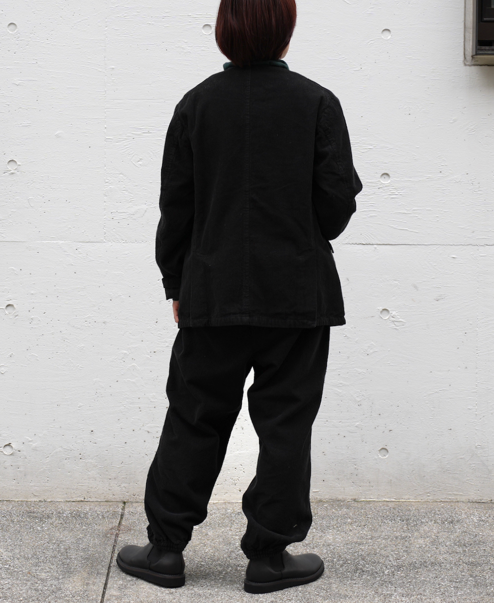 NVL1751C9D (ジャケット) 9WALE CORDUROY/60'S ORGANIC CAMBRIC MEN'S SIDE VENTS NO COLLAR JACET