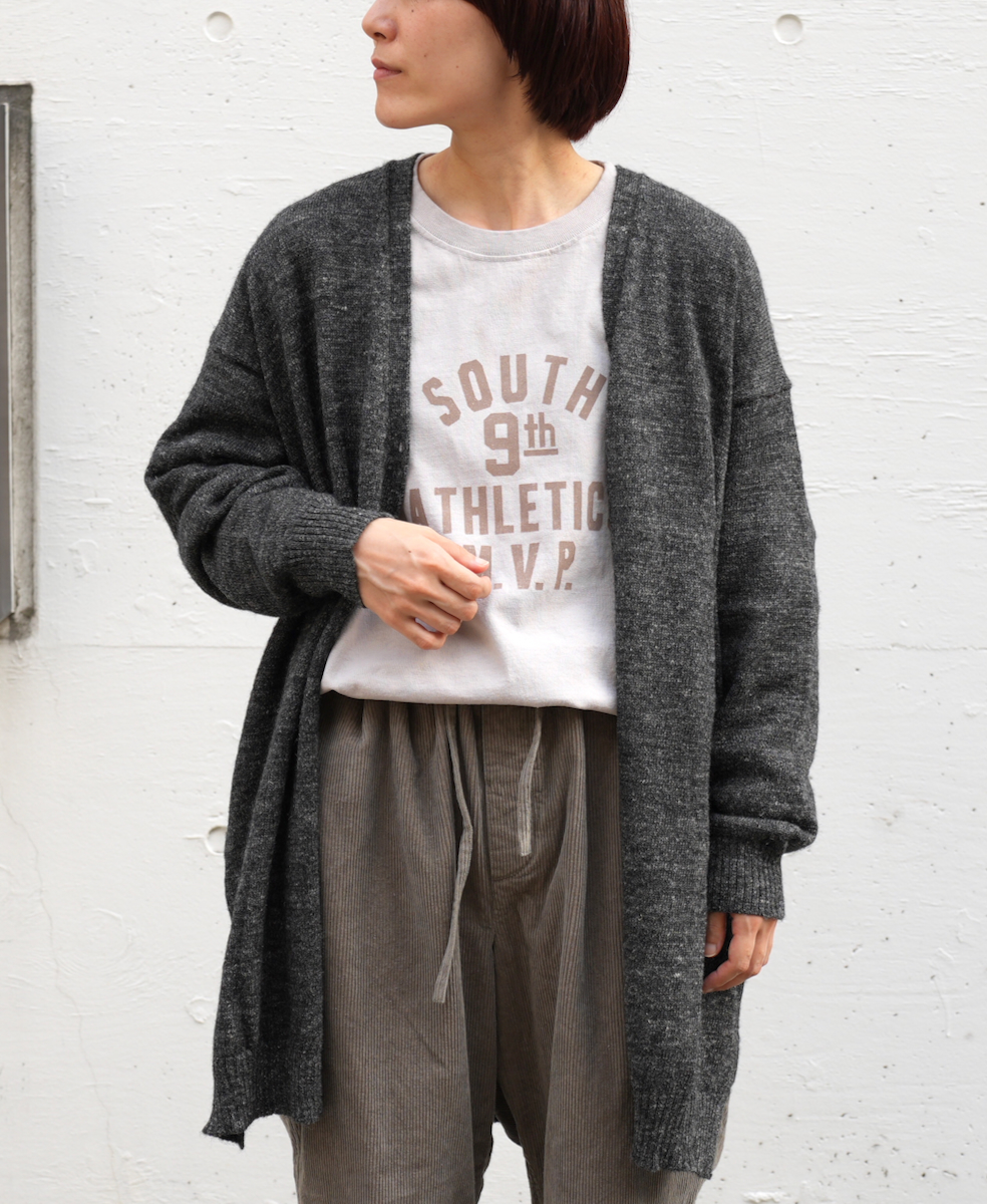 NGW9951 2724 (Tシャツ) "SOUTH 9TH" CREW NECK L/SL WITH CUFF&HEM RIB