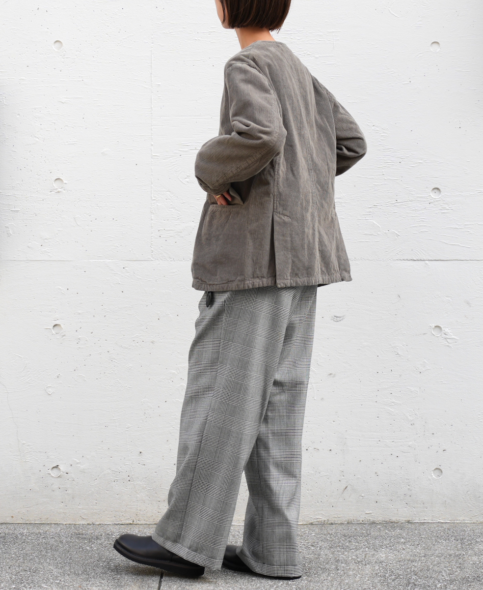 ●NOD2351 (パンツ) WORSTED WOOL TROUSERS