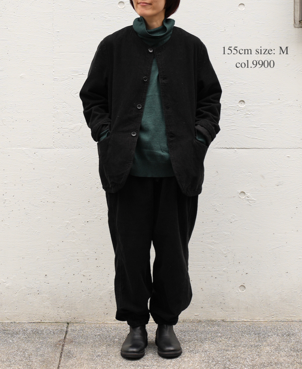NVL2011C9D (パンツ) 9WALE CORDUROY/60'S ORGANIC CAMBRIC EASY PANTS