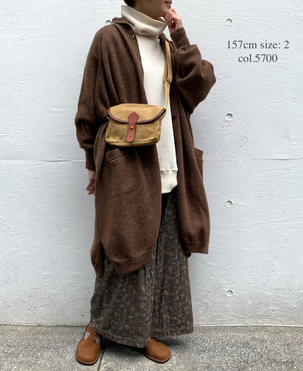 NSL22554 (パンツ) CORDUROY SMALL FLOWER PRINT WIDE EASY PANTS