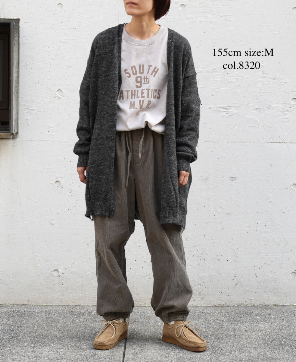NVL2011C9D (パンツ) 9WALE CORDUROY/60'S ORGANIC CAMBRIC EASY PANTS