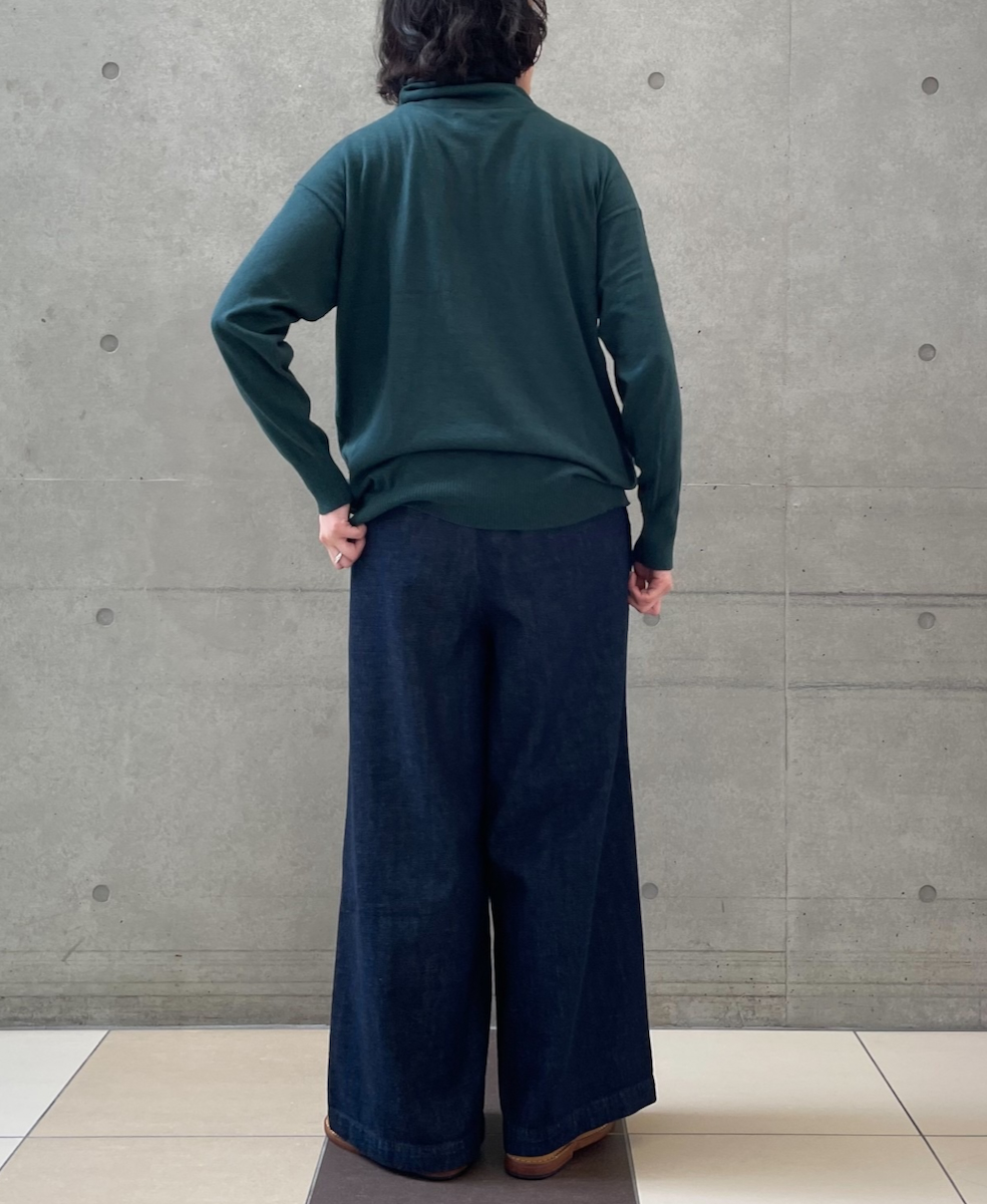 GNSL22731 (ニット) COTTON WOOL CASHMERE TURTLE NECK