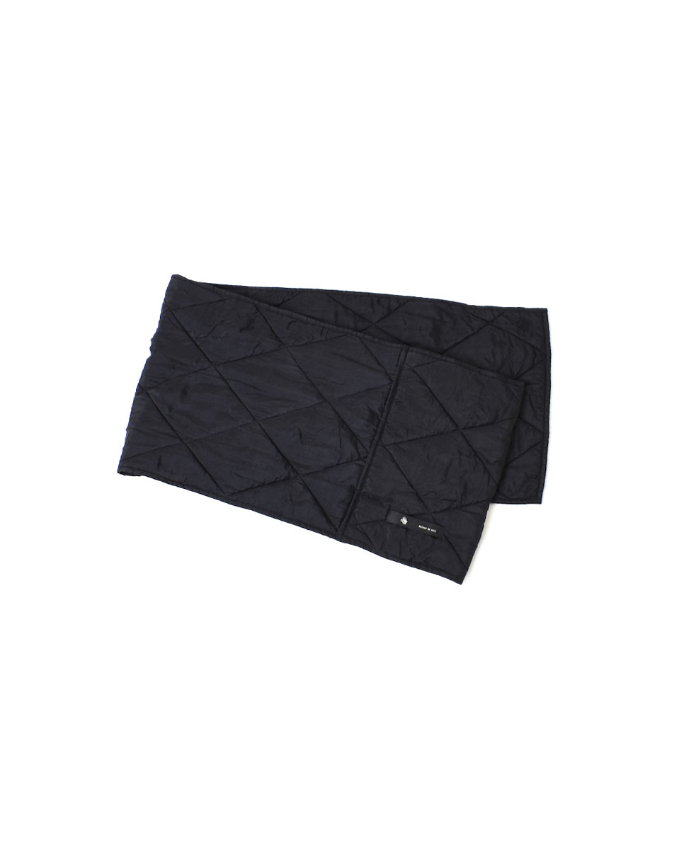 NMDS21513 (スカーフ) PADDED SILK PLAIN LOOP SCARF