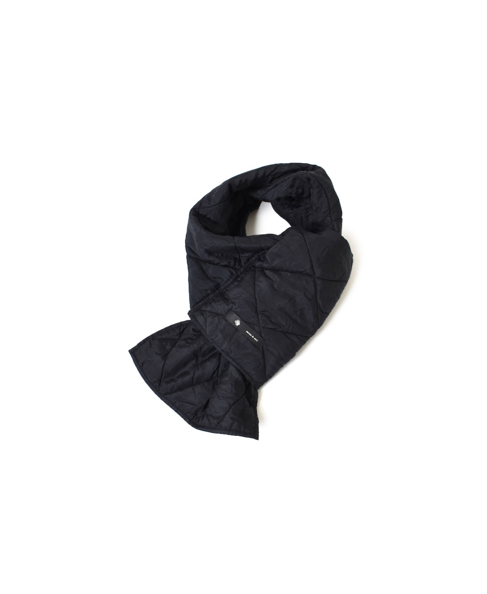 NMDS21513 (スカーフ) PADDED SILK PLAIN LOOP SCARF