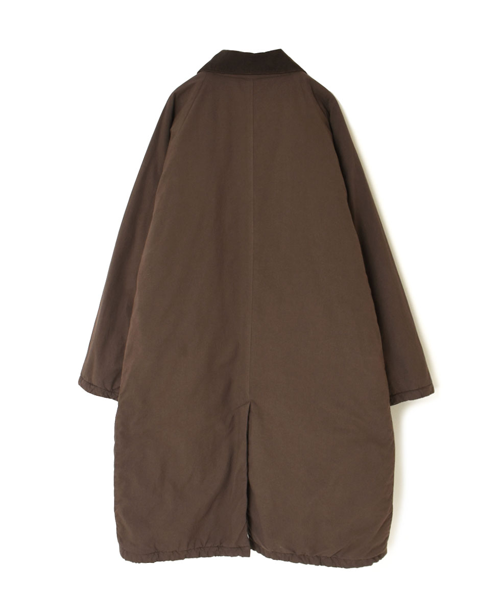 MDSH2364D (コート) 40'S POPLIN QUILTED LINING REGULAR COLLAR COAT