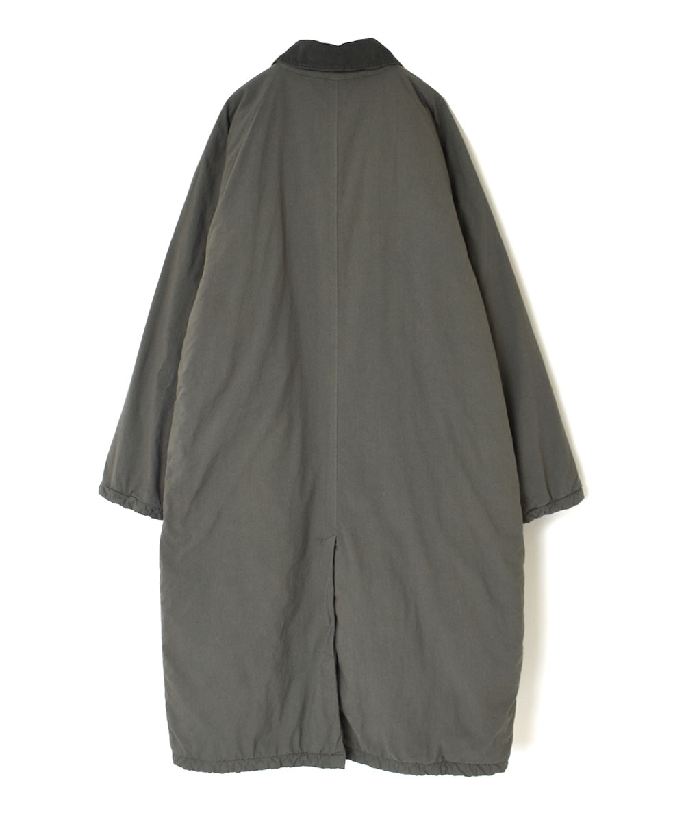 MDSH2364D (コート) 40'S POPLIN QUILTED LINING REGULAR COLLAR COAT