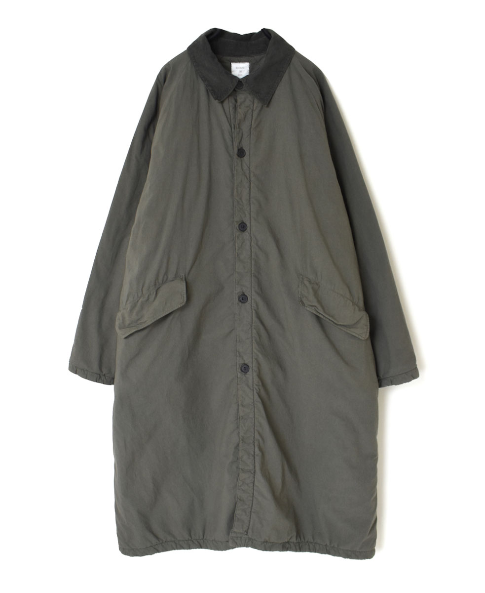 MDSH2364D (コート) 40'S POPLIN QUILTED LINING REGULAR COLLAR COAT