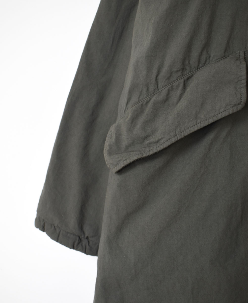 MDSH2364D (コート) 40'S POPLIN QUILTED LINING REGULAR COLLAR COAT