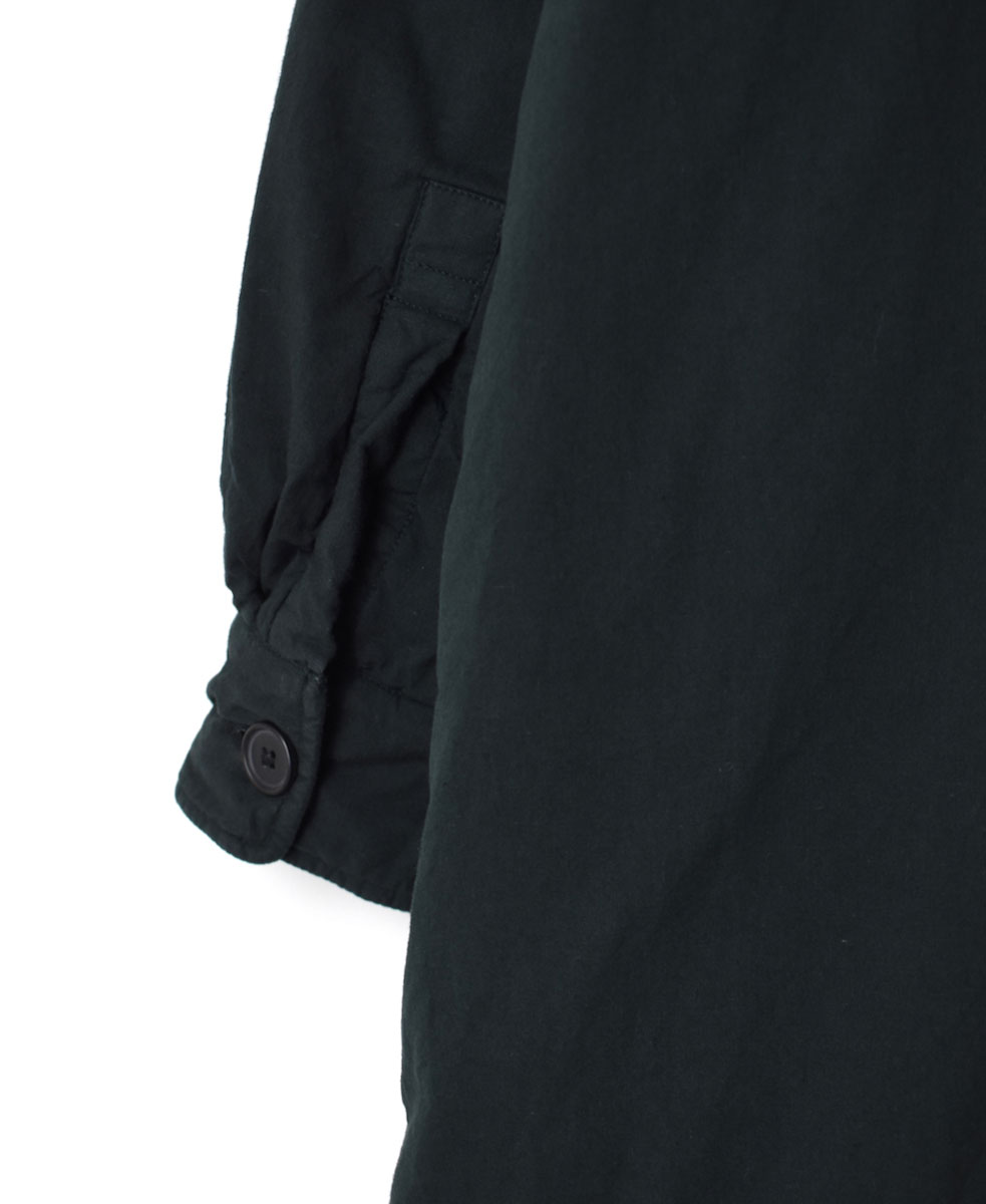 MDSH2362D (コート) 40'S POPLIN QUILTED LINING 4 POCKET LONG JACKET