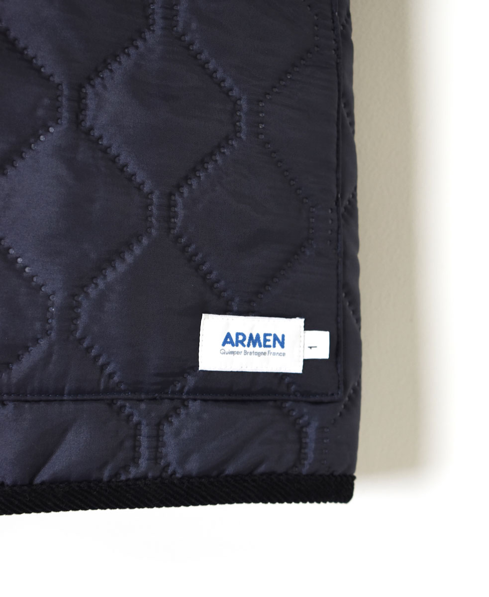 NAM2351PP (ベスト) POLY×POLY HEAT QUILT HOODED VEST