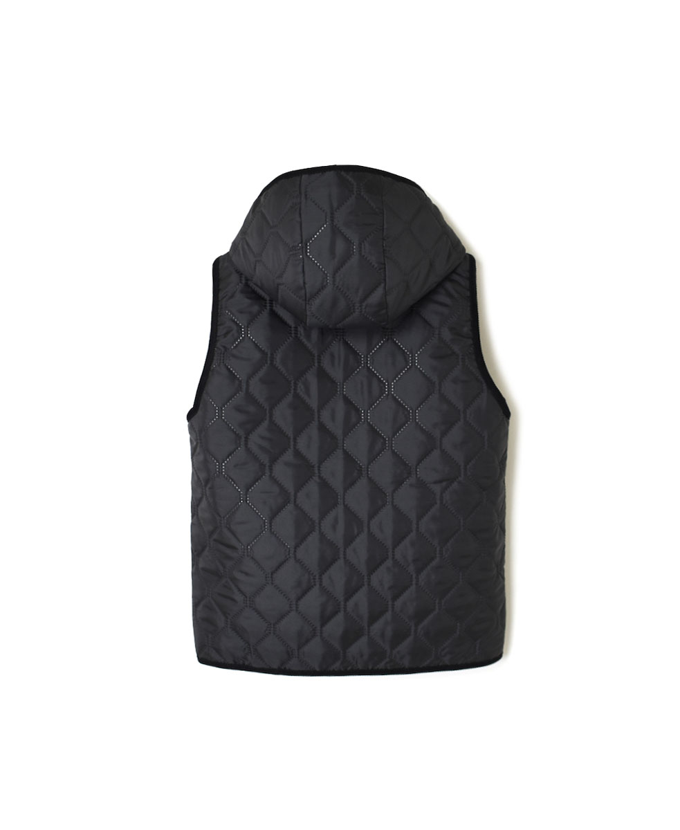 NAM2351PP (ベスト) POLY×POLY HEAT QUILT HOODED VEST