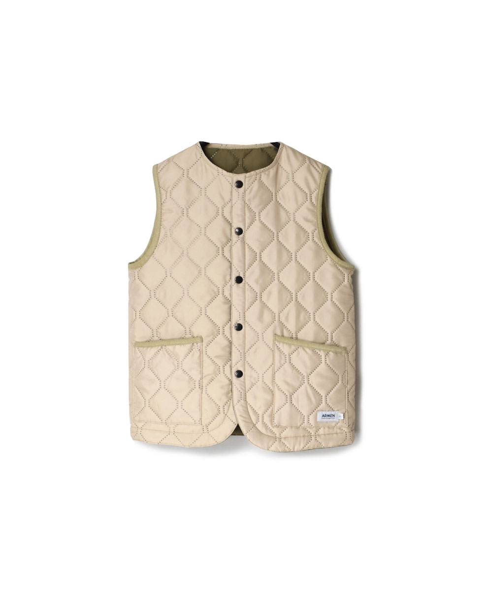 ベスト QUILT VEST-