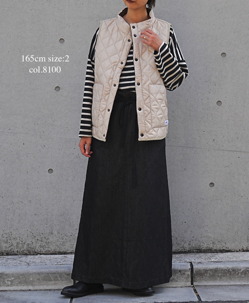 NAM9984 (ベスト) POLYxFLEECE HEAT QUILT REVERSIBLE STAND COLLAR VEST