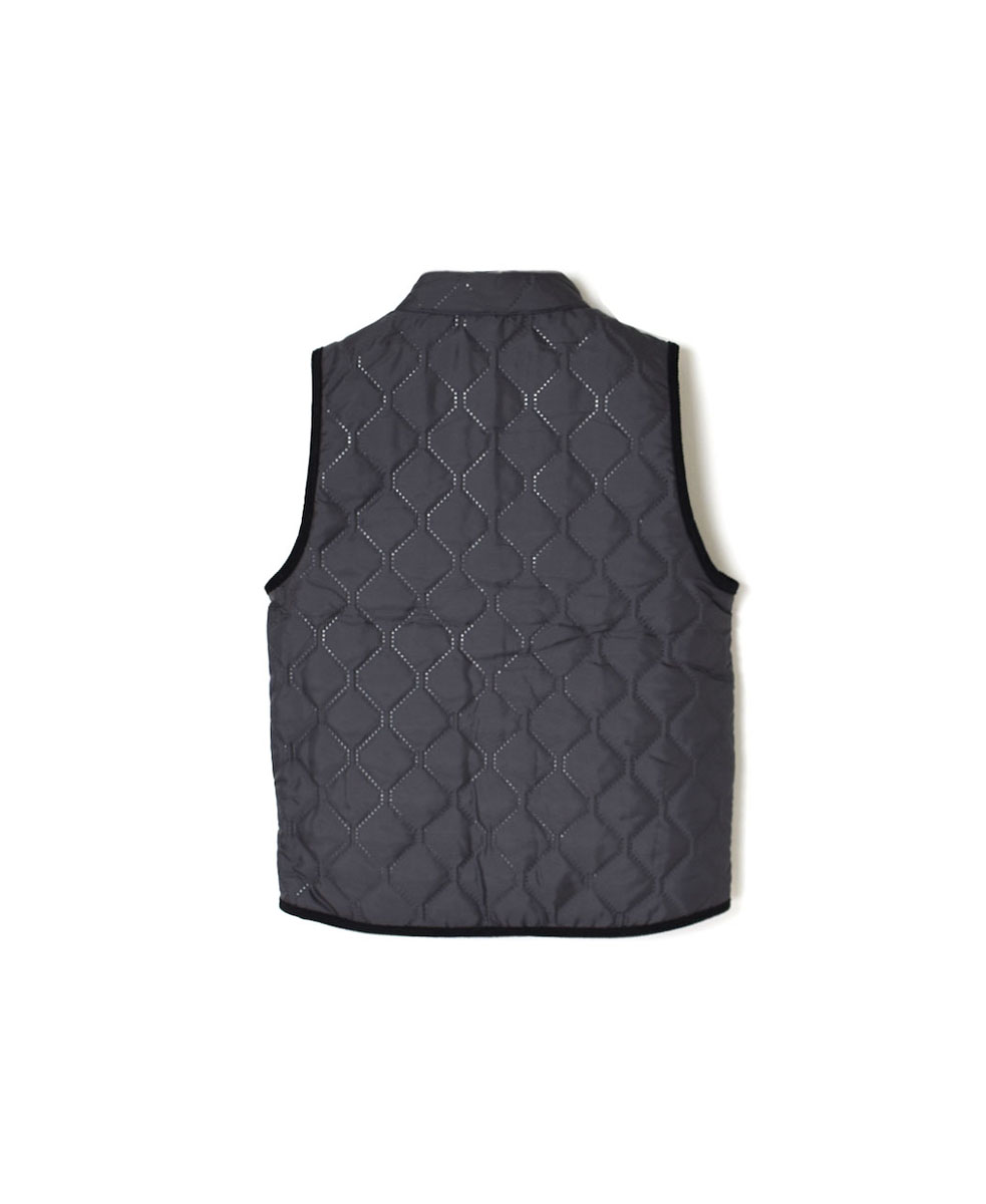 NAM9984 (ベスト) POLYxFLEECE HEAT QUILT REVERSIBLE STAND COLLAR VEST