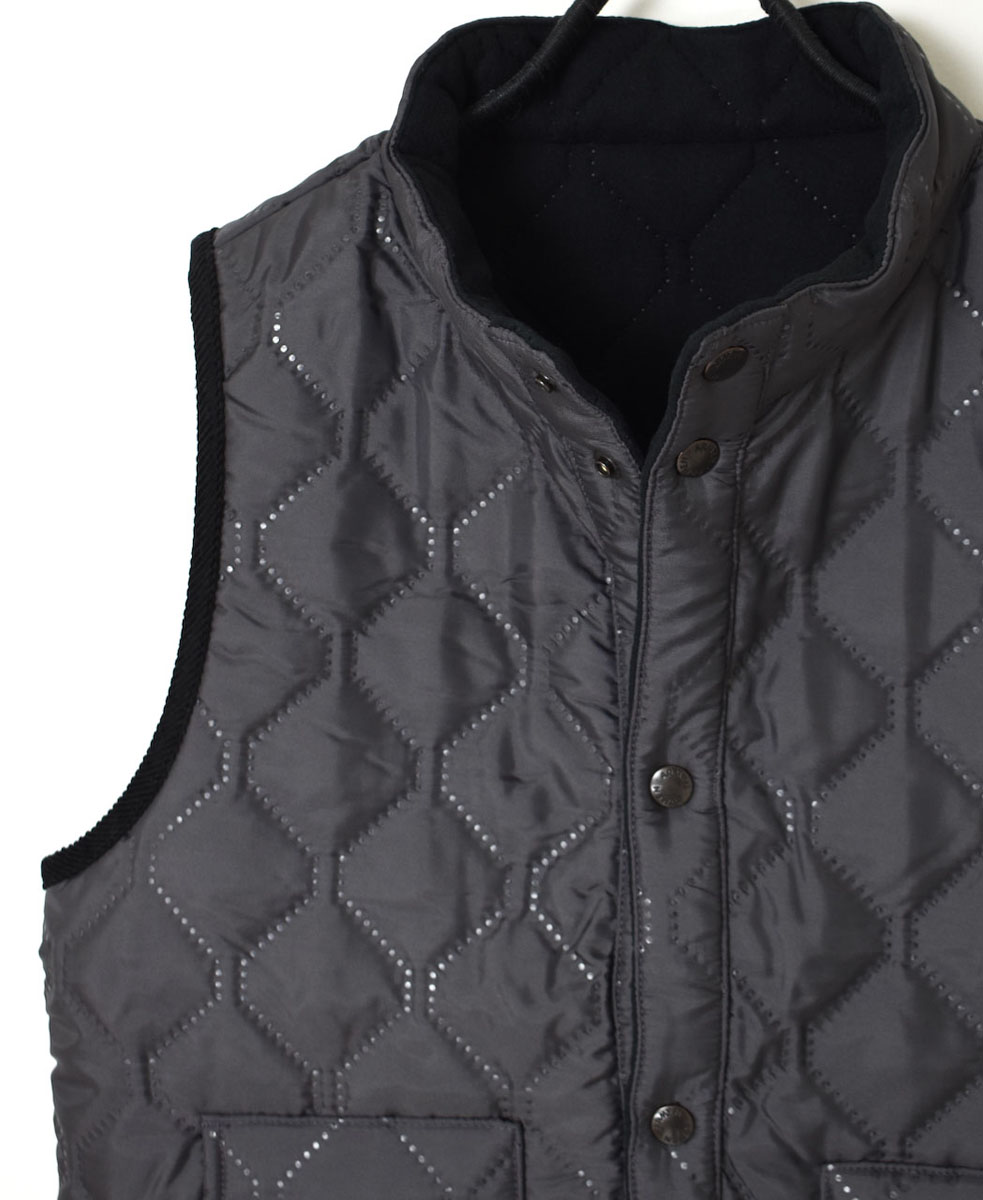 NAM9984 (ベスト) POLYxFLEECE HEAT QUILT REVERSIBLE STAND COLLAR VEST