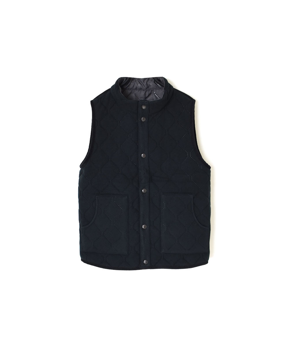 NAM9984 (ベスト) POLYxFLEECE HEAT QUILT REVERSIBLE STAND COLLAR VEST