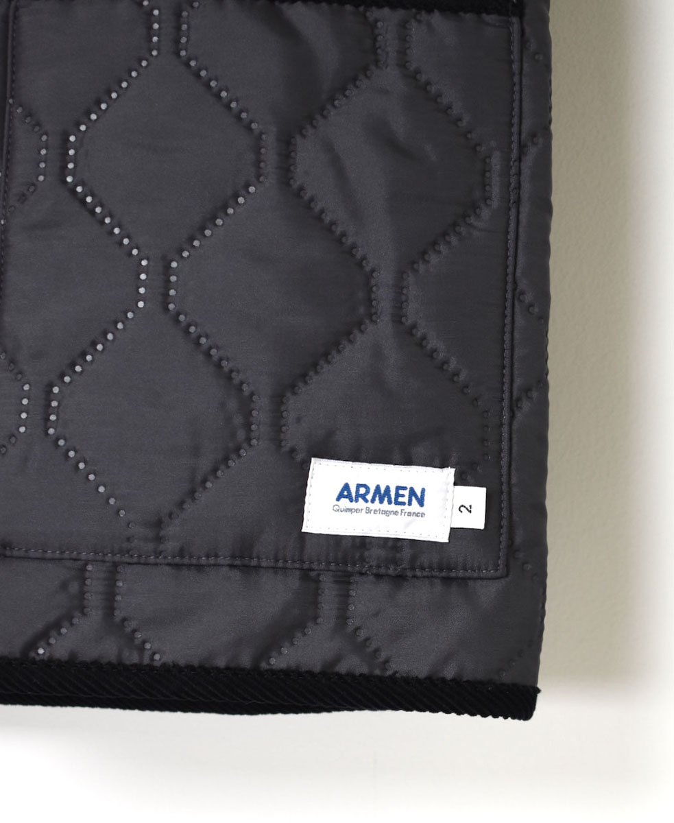 NAM2351PP (ベスト) POLY×POLY HEAT QUILT HOODED VEST