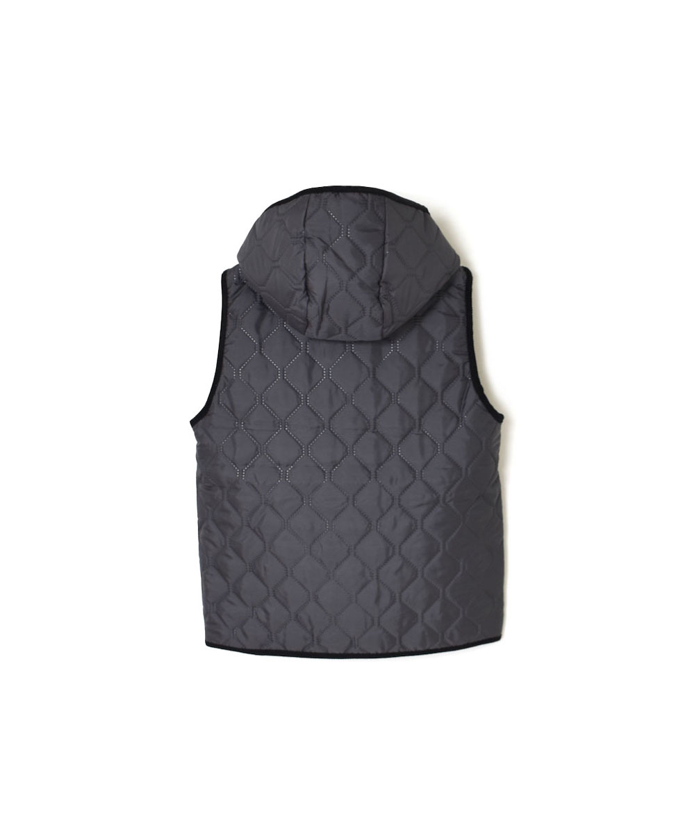 NAM2351PP (ベスト) POLY×POLY HEAT QUILT HOODED VEST