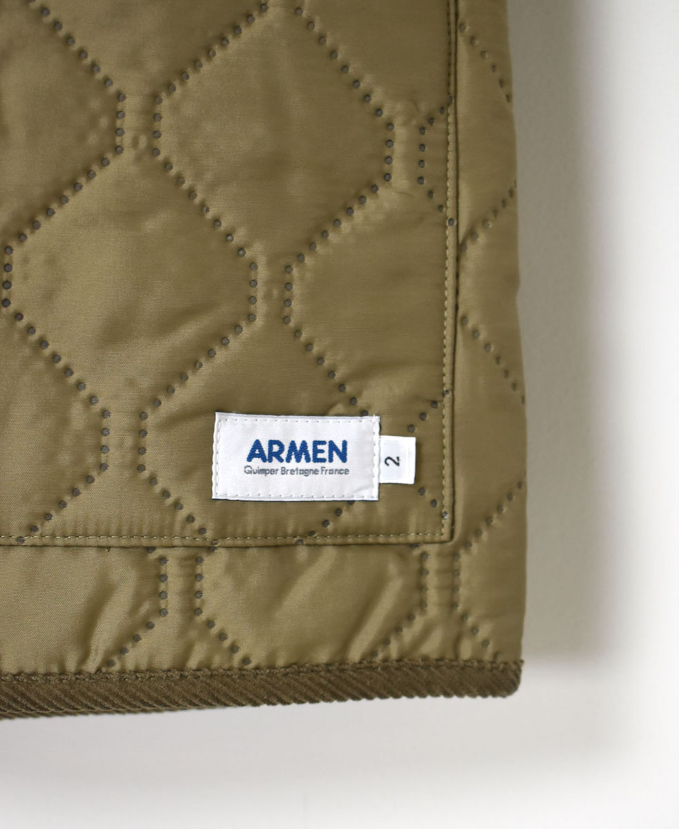 NAM2351PP (ベスト) POLY×POLY HEAT QUILT HOODED VEST