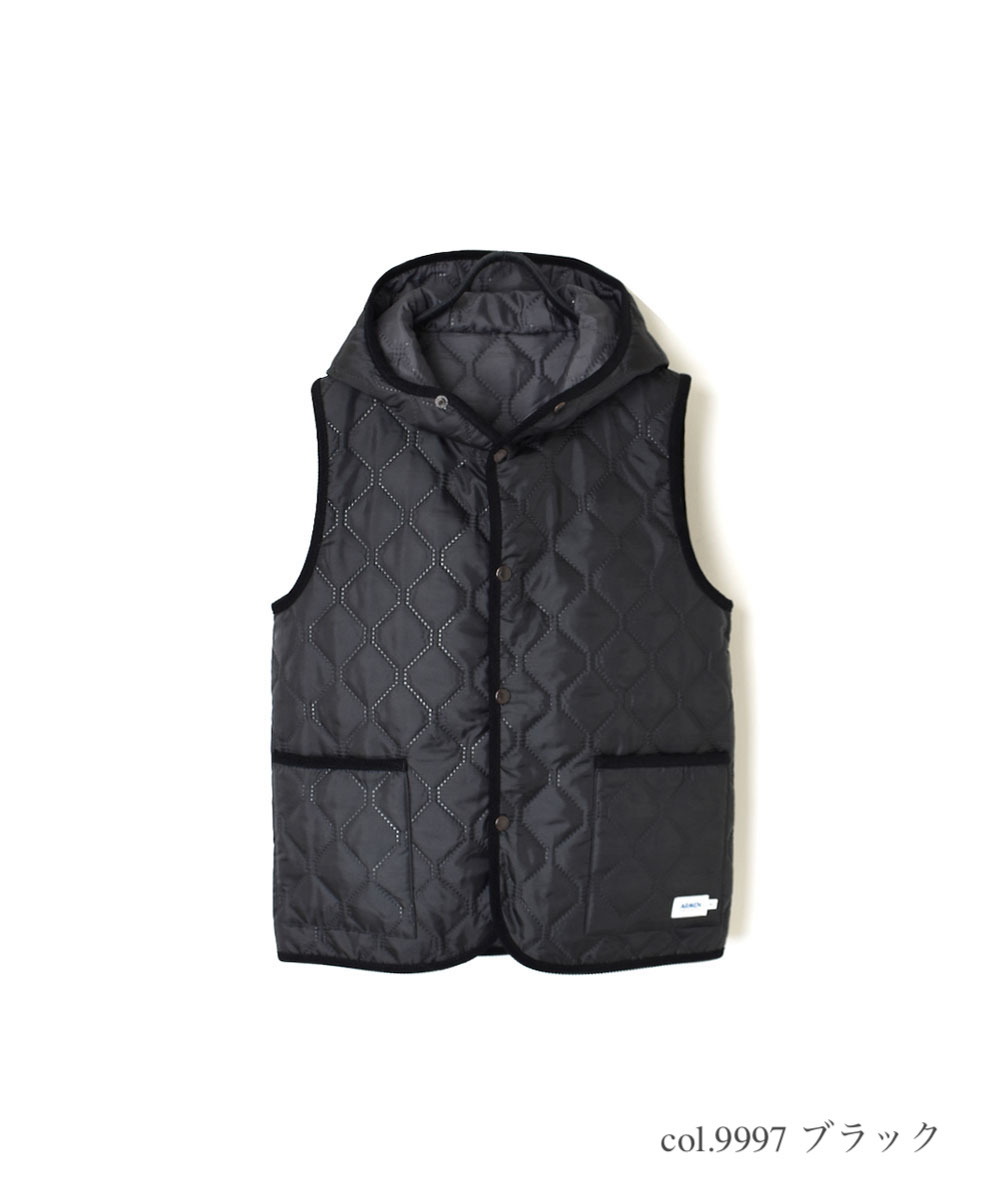 NAM2351PP (ベスト) POLY×POLY HEAT QUILT HOODED VEST