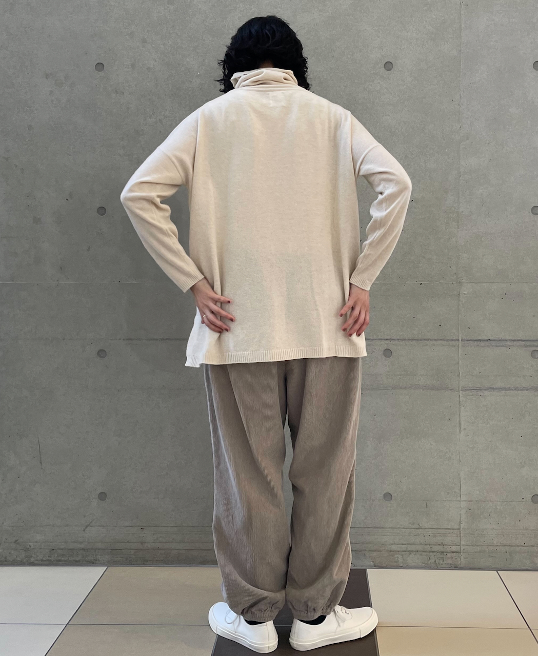 NVL2011C9D (パンツ) 9WALE CORDUROY/60'S ORGANIC CAMBRIC EASY PANTS