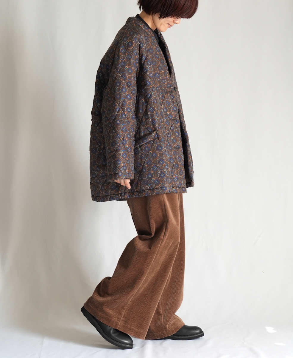 GNMDS2052CR (パンツ) TROUSERS/8WALE CORDUROY EASY WIDE PANTS