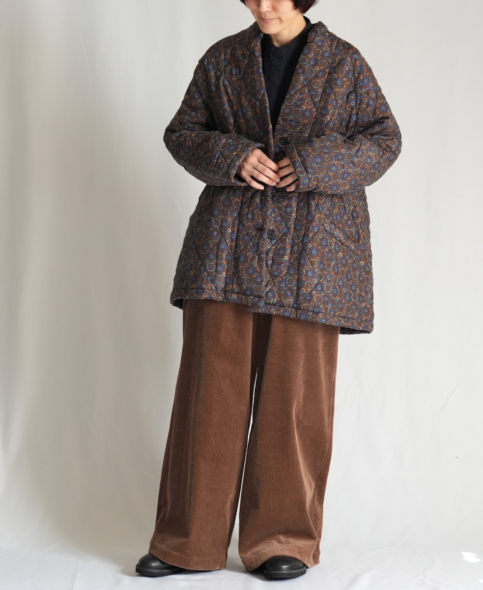 GNMDS2052CR (パンツ) TROUSERS/8WALE CORDUROY EASY WIDE PANTS