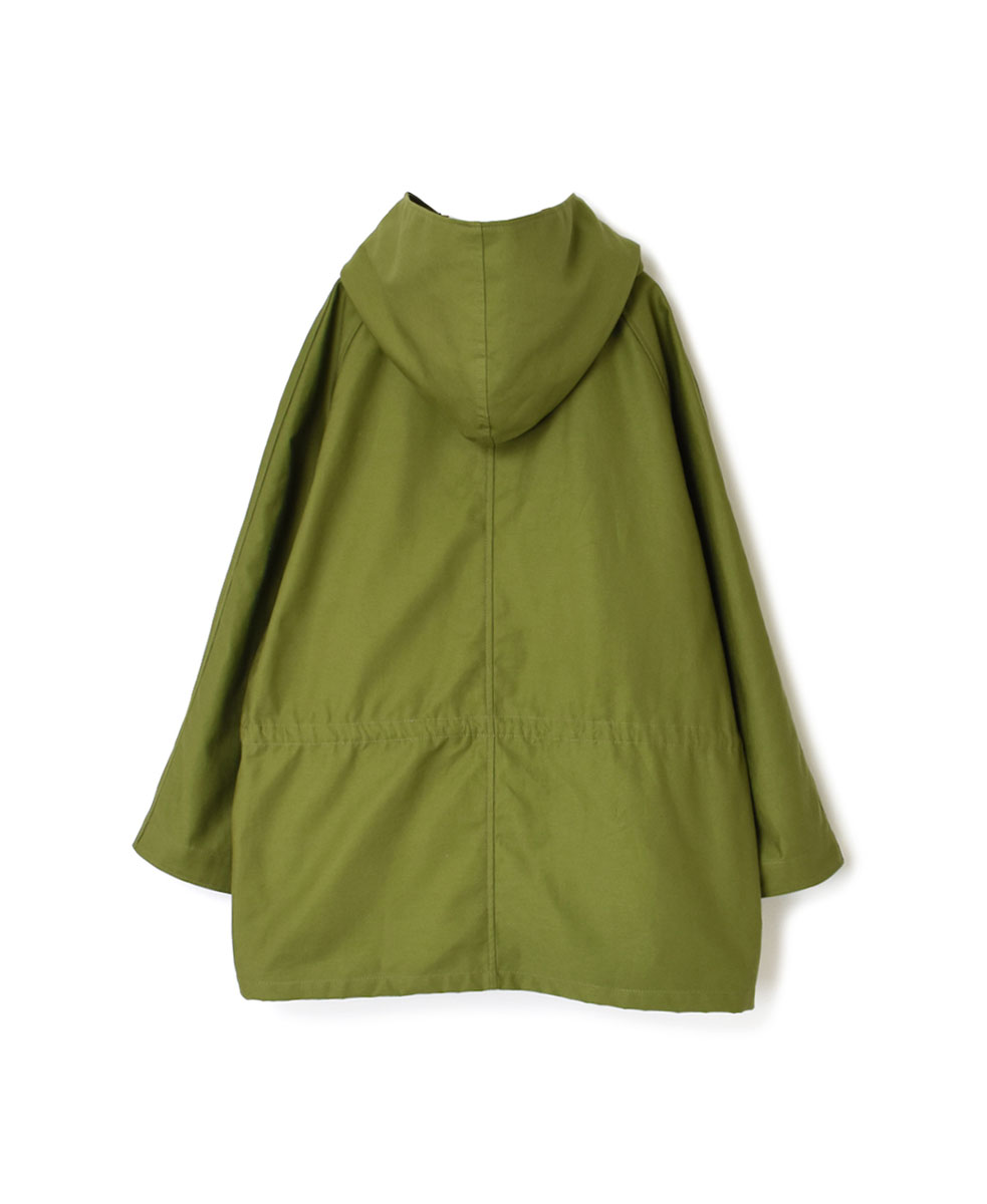 GNAM2352 (ジャケット) BACK SATIN HOODED PULLOVER JACKET