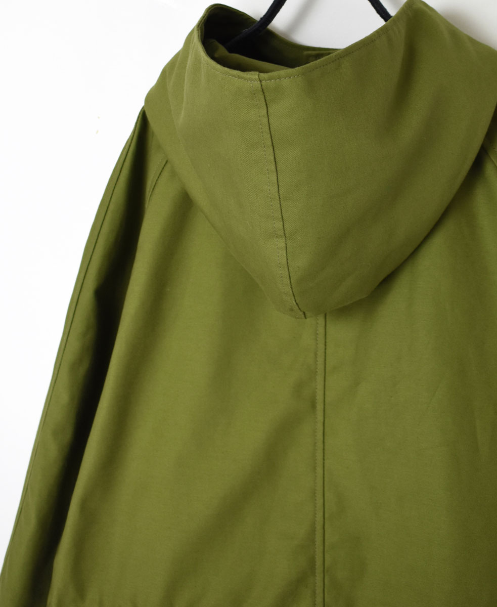 GNAM2352 (ジャケット) BACK SATIN HOODED PULLOVER JACKET