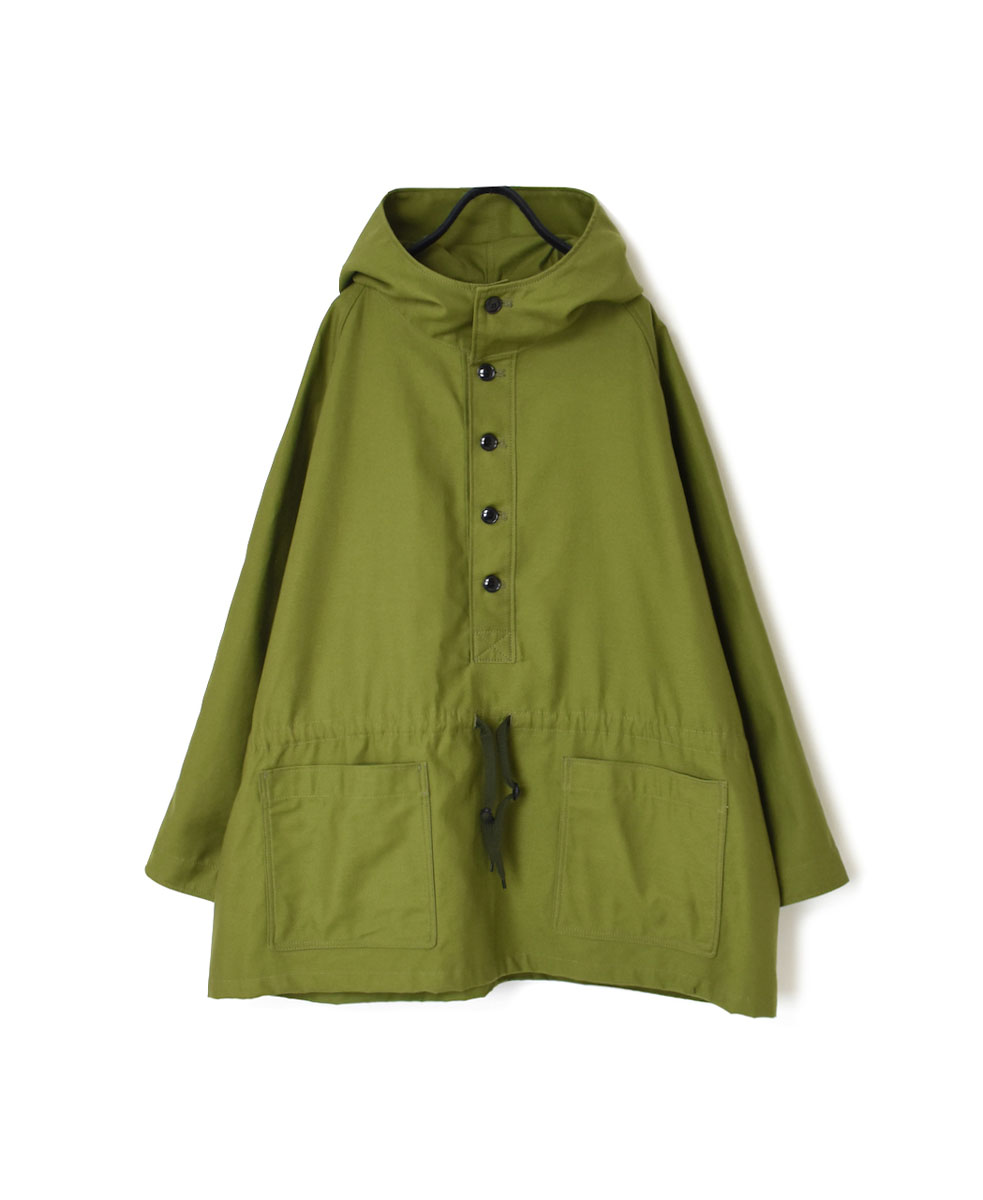 GNAM2352 (ジャケット) BACK SATIN HOODED PULLOVER JACKET