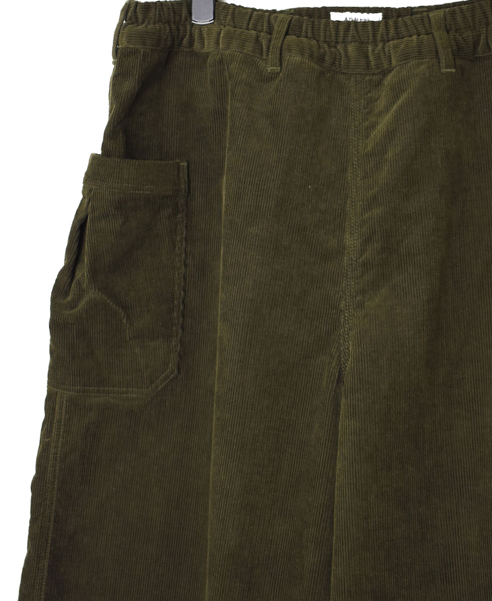 GNAM2372 (パンツ) ONE WASH 13WALE COTTON CORDUROY EASY PANTS