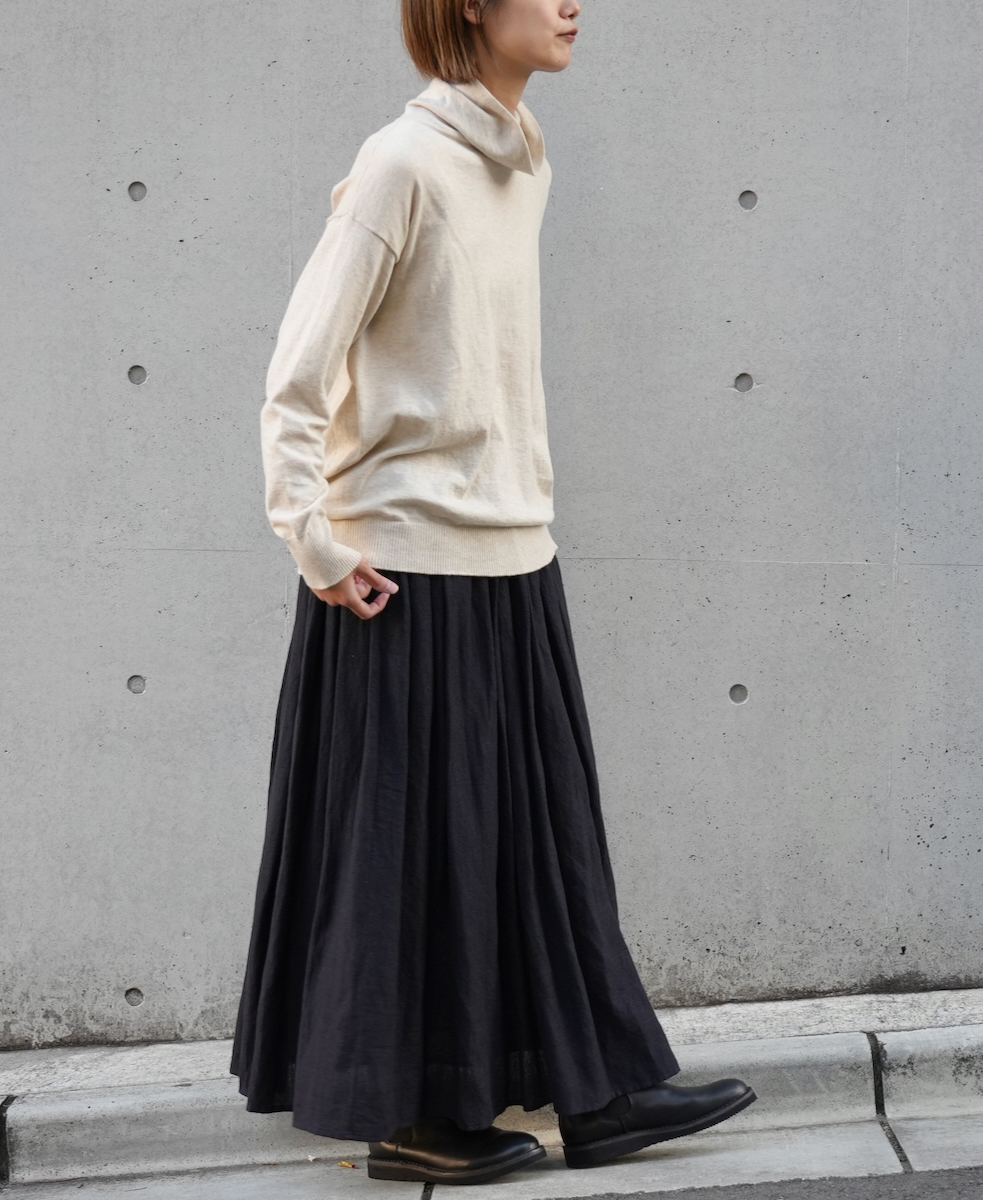 GNSL22731 (ニット) COTTON WOOL CASHMERE TURTLE NECK