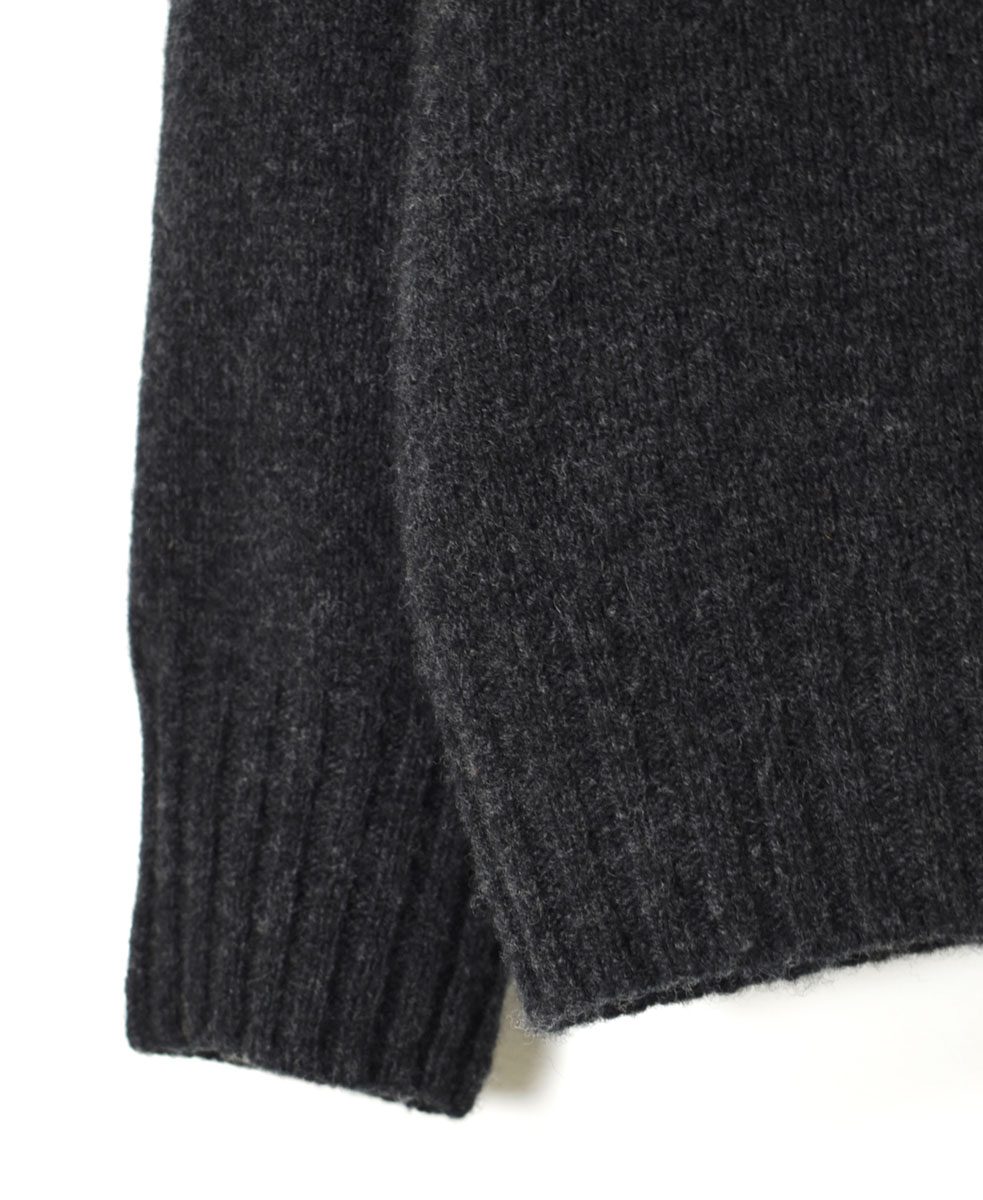 JNAMP1651 (ニット) GEELONG LAMBSWOOL POLO NECK SADDLE SHOULDER P/O